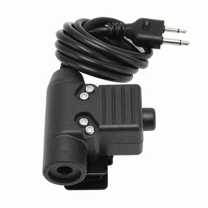Adapter U94 PTT Wzmocniony kabel PU Push To Talk Military Adapter Kabel z gorącym - Zdjęcie 1 z 22