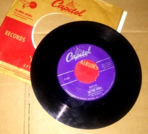 THE PIED PIPERS Dream/My Happiness + Comp. Sleeve CAPITOL 45 RPM L@@K! - Picture 1 of 2