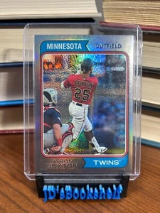 Byron Buxton 2023 Topps Heritage Chrome /374 #15 Minnesota Twins - Foto 1 di 3