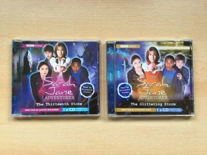 The Sarah Jane Adventures 2xCDs (The Thirteenth Stone & The Glittering Storm) - Picture 1 of 3