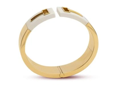 Tiffany &Co. 18ky and Ceramic "T" Cuff Bracelet - Image 1 of 4