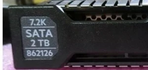 20PCS 862126-001 HPE 2TB 7.2K SATA 6G 3.5 disk shelf head labe - Picture 1 of 3