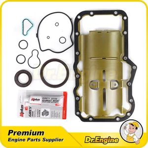 Lower Gasket Set Fit 02-12 Dodge Dakota Durango Jeep Ram Mitsubishi 3.7L - Picture 1 of 6