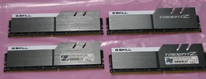 G.SKILL Trident Z RGB 64GB (4x16GB) DDR4-3200 CL16 Desktop Memory Kit FREE SHIP - Picture 1 of 4