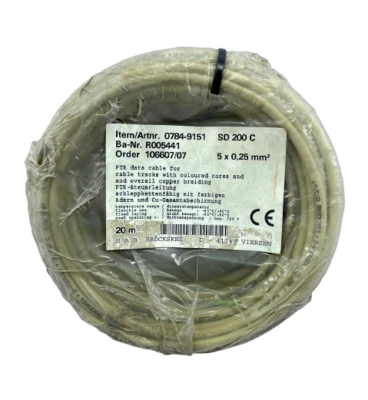 SAB BROCKSKES 0784-9151 SD200C R005441 106607/07 5X0.25m2 Tipo / Pur Datos 20m - Imagen 1 de 4