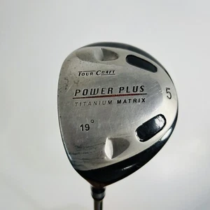 Tour Craft Power Plus Titanium Matrix 19* Driver 5 Wood Left Handed - Picture 1 of 6