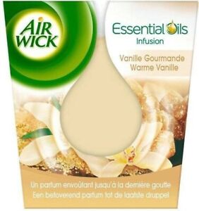 Airwick kaarsen vanille geur en kleur