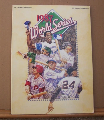 1987 World Series Program  Minnesota Twins & St. Louis Cardinals - Image 1 of 3