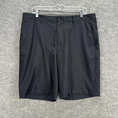 Шорты мужские Grand Slam 36 черные средняя посадка бермудские плоские передние карманы стандартной посадки - Изображение 1 из 4