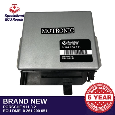 Porsche 911 3.2 Carrera ROW ECU DME 0 261 200 051 - Brand New - Image 1 of 3