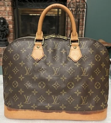 Bolso de Mano Louis Vuitton Monograma Alma PM Marrón Lona - BUENO Foto 1 de 4