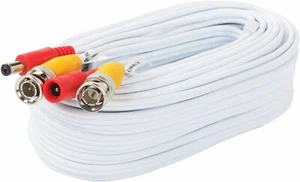 Cable de extensión BNC de 100 ft para cámara de seguridad HD búho nocturno CAM-PIRHDA10W-BU - Imagen 1 de 5