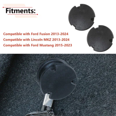 2x For 2013-24 Ford Fusion Mustang Interior Rear Trunk Trim Panel Cargo Net Nut - Image 1 of 4