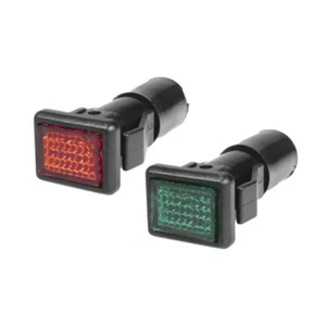 COPPIA SPIA LUCI FRECCE MANUBRIO VESPA PX PE 125 150 200 - Imagen 1 de 2