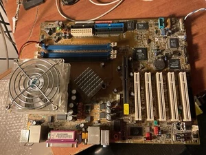 Mainboard ATX ASUS A7N8 -E Deluxe Società 462 (A) + CPU AMD DDR AGP PCI - Foto 1 di 3