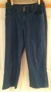 Jeans CHICO's PLATINUM Crop taglia 1 31x23 Claire CP 91J4 - Foto 1 di 12