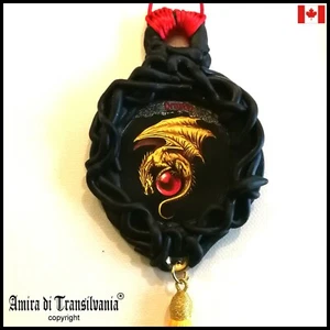 buddhist necklace dragon talisman oriental amulet pendant buddha asian jewelry - Picture 1 of 12