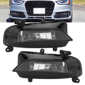 Left&Right S-line Bumper Fog Light Driving Lamp For Audi A4 2013 2014 2015 2016 - Picture 1 of 24