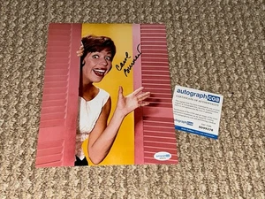 CAROL BURNETT SIGNIERT LEGENDÄRE KOMIKERIN SCHAUSPIELERIN 8x10 FOTO - ACOA COA - Bild 1 von 2
