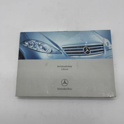 LIBRETTO USO E MANUTENZIONE MERCEDES CLASSE A TEDESCO ORIGINALE - Immagine 1 di 4