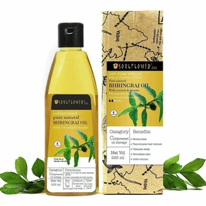 Pure & Natural Bhringraj Hair Oil For Healthy Strong Hair 225ml | - Picture 1 of 5