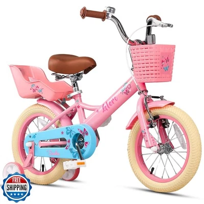 Bicicleta para niñas Glerc Sasha, bicicleta para niños de 14 pulgadas para edades de 3-5 años  Foto 1 de 4