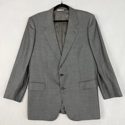 Belvest Blazer Abrigo Deportivo Para Hombre 56 Gris Super 100s Pura Lana Worsted Italia DeLisi Foto 1 de 4