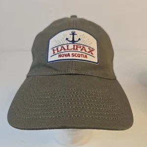 Halifax Nova Scotia Men's Adjustable Baseball Style patch Hat Cap 100% Cotton - Picture 1 of 9