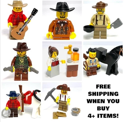 LEGO Cowboy & Western Frontier Minifiguras y Animales y Accesorios Foto 1 de 4