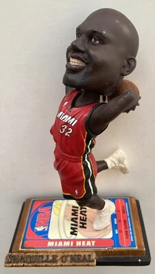 SHAQUILLE O'NEAL MIAMI HEAT LIMITED EDITION NBA TICKET BOBBLEHEAD /5004 CS C16 - Image 1 of 4