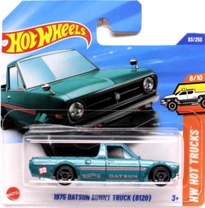 Hot Wheels 1976 Datsun Sunny Truck B120 HW Hot Trucks 2025 NEW NUOVA BR1 88406 - Foto 1 di 3