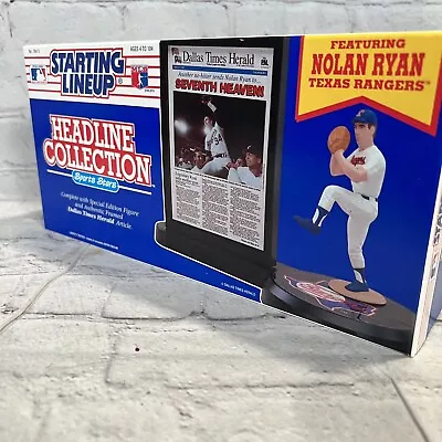 Vintage 1992 a Partir Alineación Titular Colección Nolan Ryan Hof Texas Rangers - Imagen 1 de 4