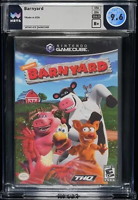 Barnyard Nintendo Gamecube New Sealed Graded WATA 9.6 B+ - Image 1 of 2