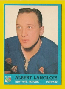 Albert Langlois 1962-63 Topps #47 - New York Rangers - Picture 1 of 2