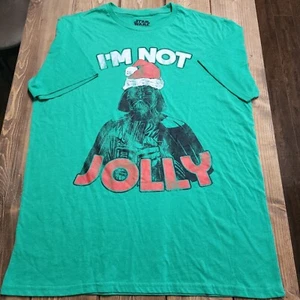 Star Wars Darth Vader Grafik Weihnachten T-Shirt Herren Gr. XL 23W X 31L - Bild 1 von 15