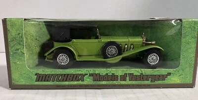 Vintage Matchbox 1973 Y16 1928 Mercedes SS Coupe Mint in Box - Image 1 of 4