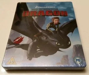 Dreamwork's How to Train Your Dragon STEELBOOK (Blu-ray Disc,UK) REGION FREE - Picture 1 of 7