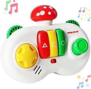 Mushroom Game Controller Early Learning Education Toy, Baby Musical Toys with So - Picture 1 of 12