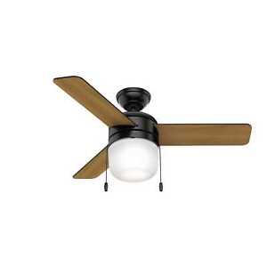 Hunter 42" Acumen Ceiling Fan with LED Light and Pull Chain Modern Casual Indoor