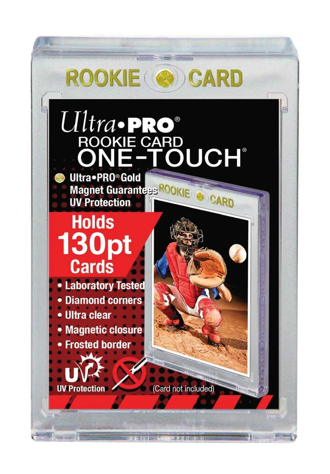 Ultra Pro 130pt 130 PT Rookie RC Gold One Touch Magnetic Card Case Holder - Image 1 of 1