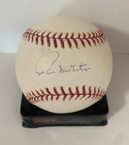 PAUL MOLITOR TWINS/BLUE JAYS/BREWERS SIGNED AUTOGRAPHED M.L BASEBALL PSA STEINER - Picture 1 of 4