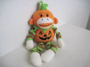 Halloween SCIMMIA ZUCCA 12" peluche animale di peluche - Foto 1 di 4