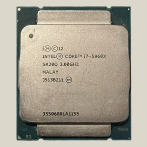 Intel Core i7-5960X 8-core 16 Threads 20MB LGA 2011-3 3.00GHz CPU processor - Picture 1 of 4