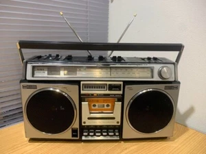 Aiwa CS-70 Stereo Radio Cassette Recorder Vintage 1979 Japan AM/FM Boombox Used - Picture 1 of 10