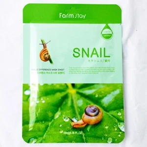 Paquete de sábanas de máscara facial para estadías de granja cosméticos de Corea cuidado facial caracol K-Beauty - Imagen 1 de 6