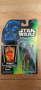 star wars the power of the force chewbacca foil card figure - Picture 1 of 2