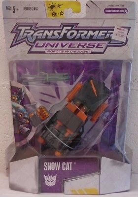 Transformers Universe Exclusive Deluxe Class Snow Cat Snowmobile Robots Disguise - Image 1 of 2