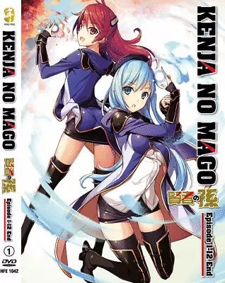 ANIME DVD~ENGLISH DUBBED~Kenja No Mago(1-12End)All region+FREE GIFT