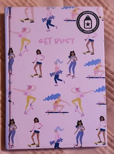 Markings By C.R. Gibson Designer Journal, GET BUSY, Fitness Journal, 160 pages - Picture 1 of 2