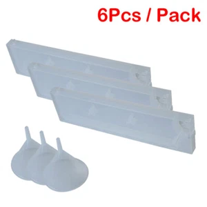 6 piezas para impresora Roland/Mimaki/Mutoh 220 ml cartucho de tinta de recarga con embudo - Imagen 1 de 6